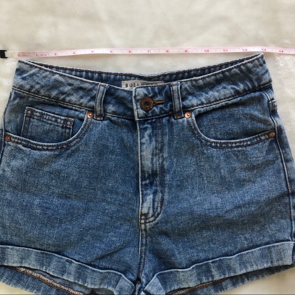 PacSun Bullhead High Rise Mom Denim Short Size 5 - Picture 7 of 8